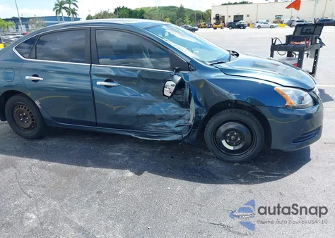 2014 Nissan Sentra Sv from USA, damaged, VIN 3N1AB7AP4EY337919